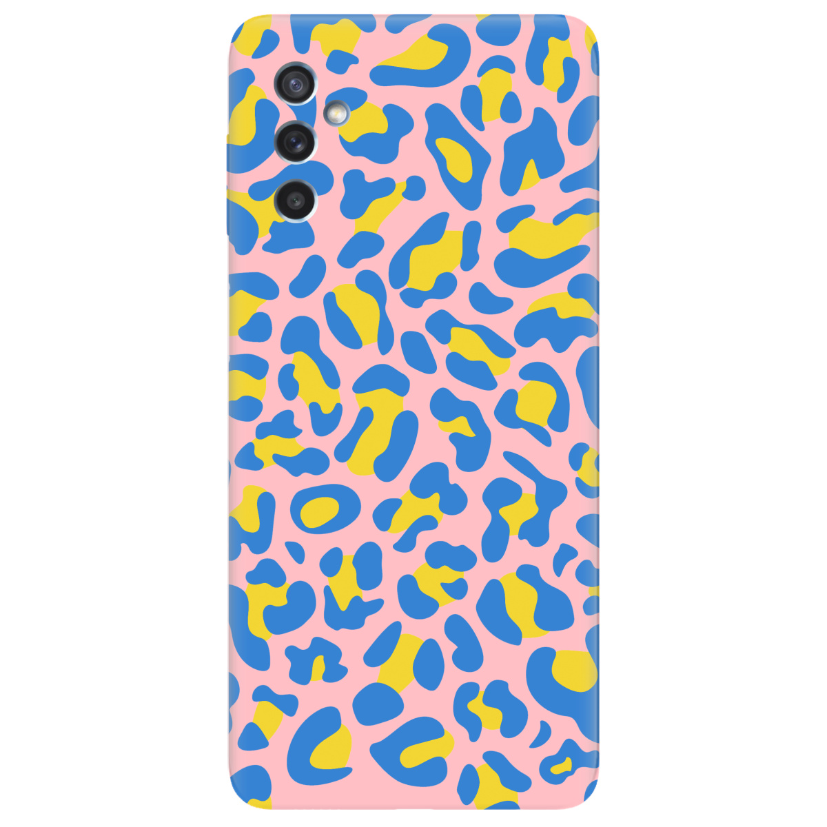 Чехол для Samsung Galaxy M52 нежно-розовый матовый soft touch LeopardUA - фото 1
