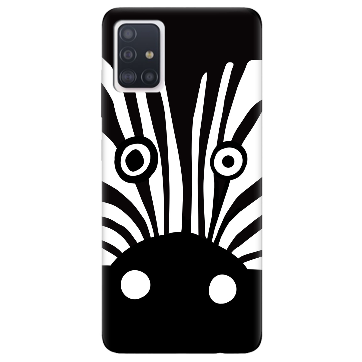 Чехол для Samsung Galaxy A51 Zebra - фото 1