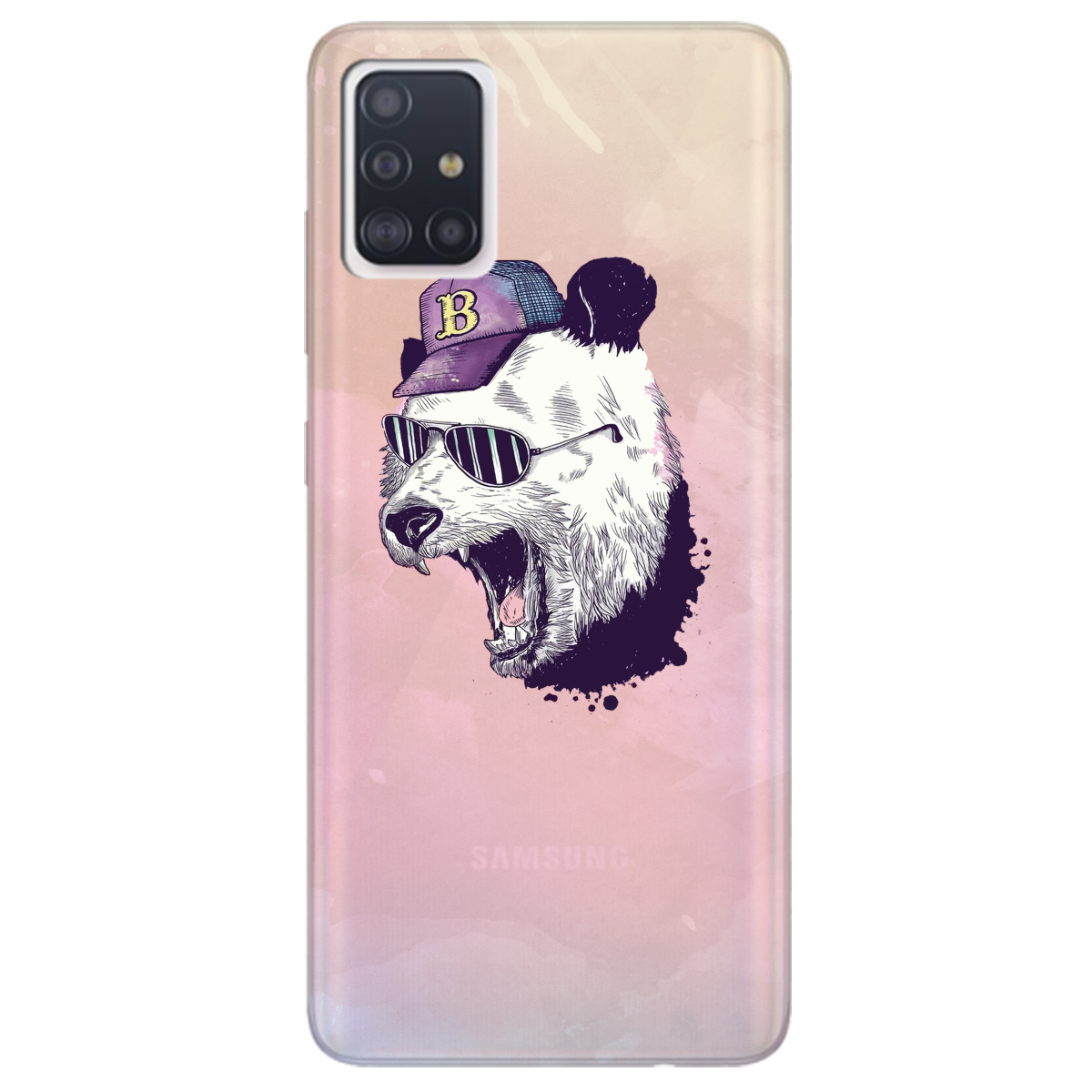 Чехол для Samsung Galaxy A51 Panda - фото 1