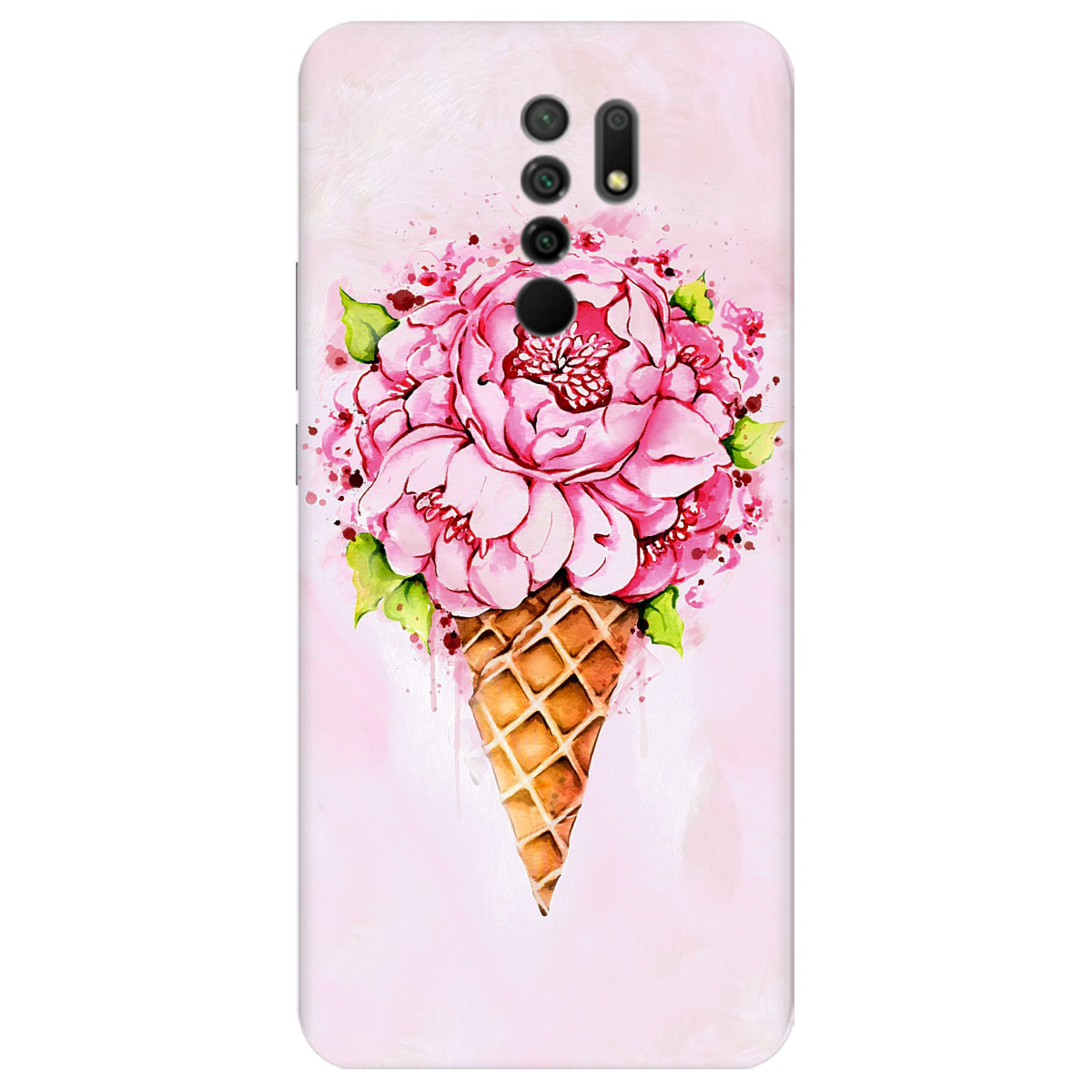 Чехол для Xiaomi Redmi 9 Ice cream - фото 1