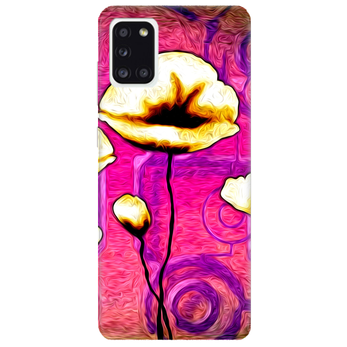 Чехол для Samsung Galaxy A31 Flower kiss - фото 1
