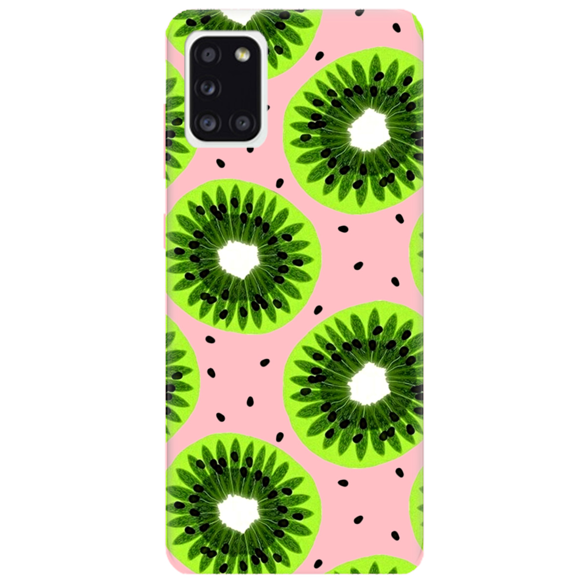 Чохол для Samsung Galaxy A31 ніжно-рожевий матовий soft touch Kiwi - фото 1