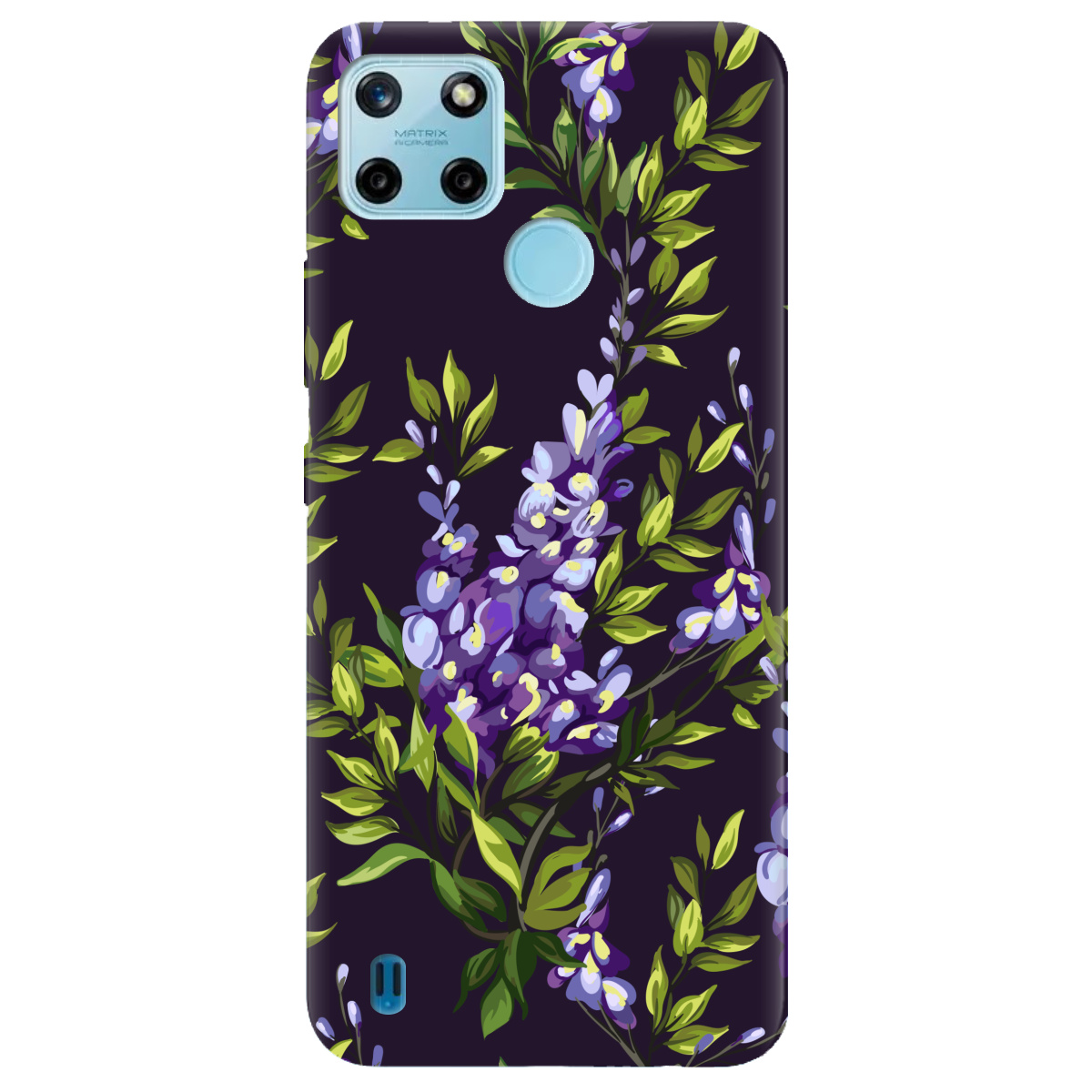 Чехол для Realme С25Y Violet - фото 1