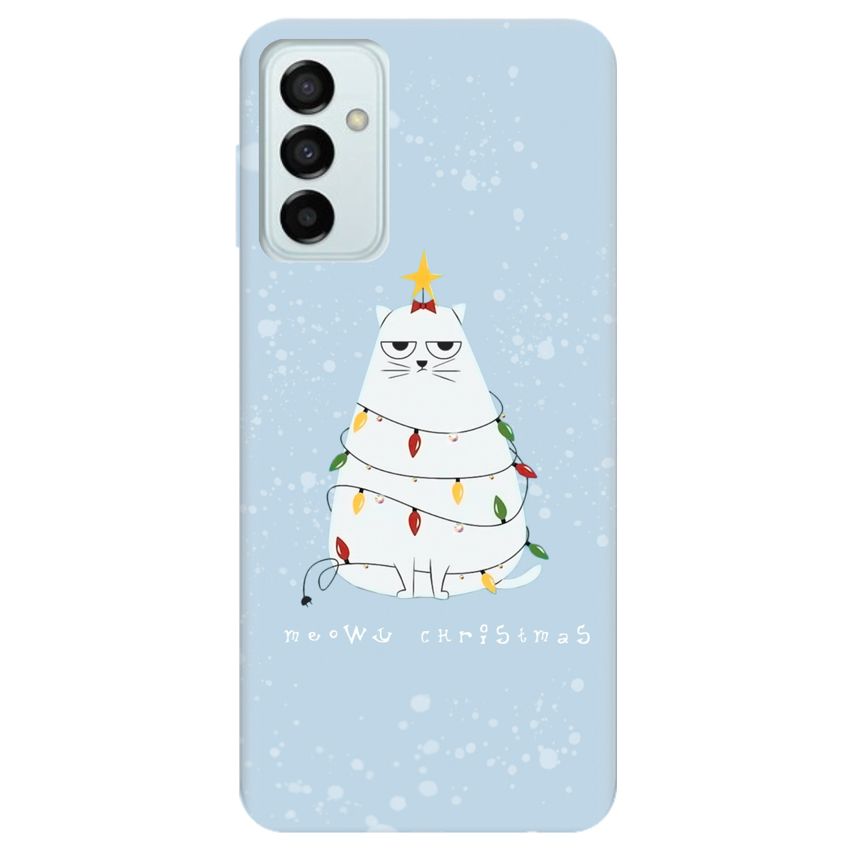 Чохол для Samsung Galaxy M13 4G Meowy зі стразами - фото 1