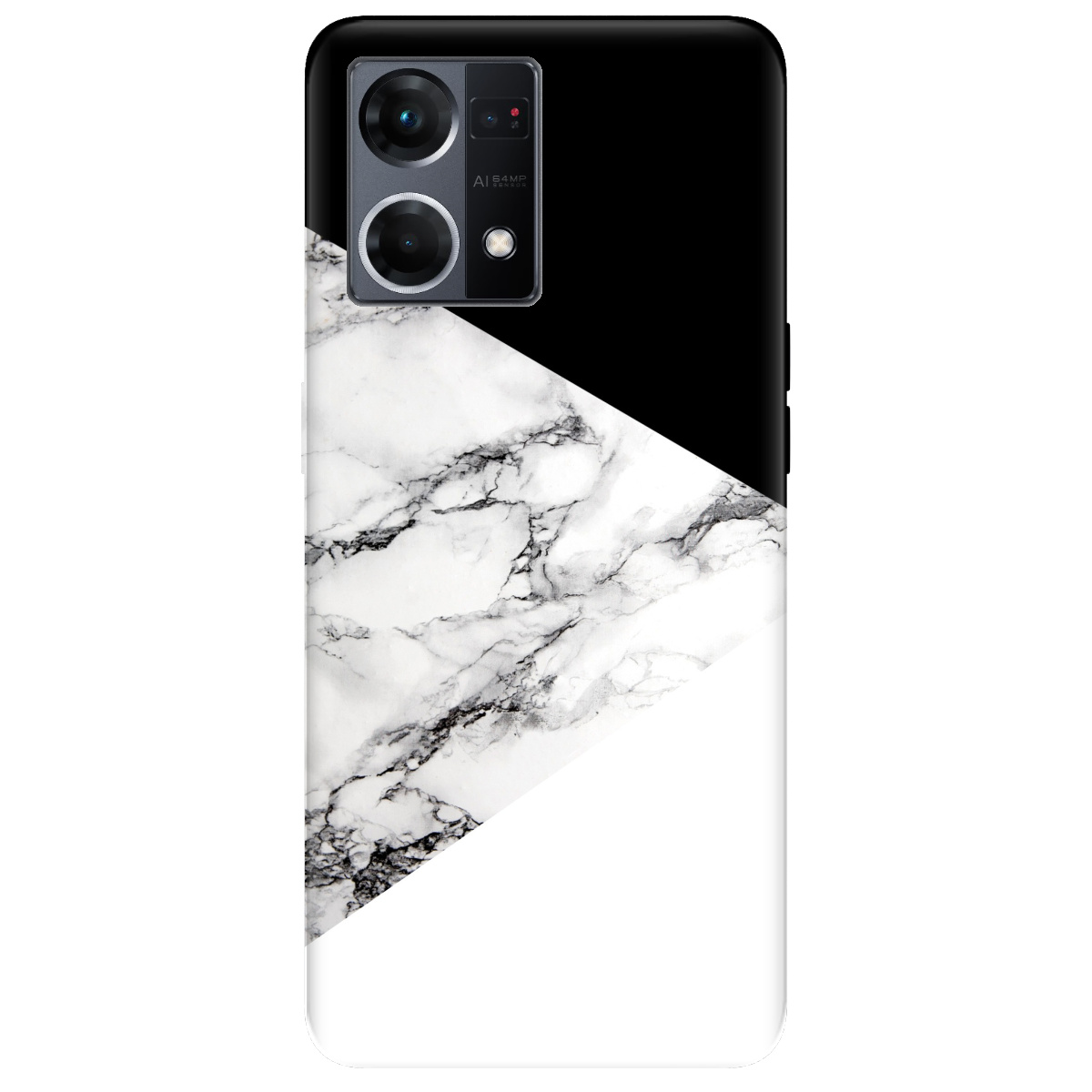 Чехол для Oppo Reno  7 4G Marble - фото 1