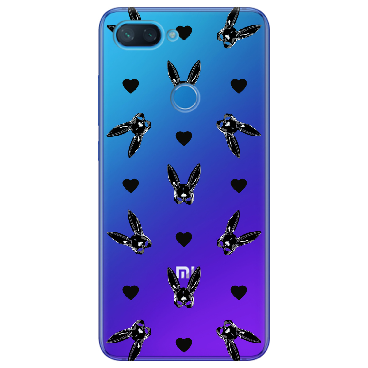 Чехол для Xiaomi Mi 8 Lite Playboy mask - фото 1