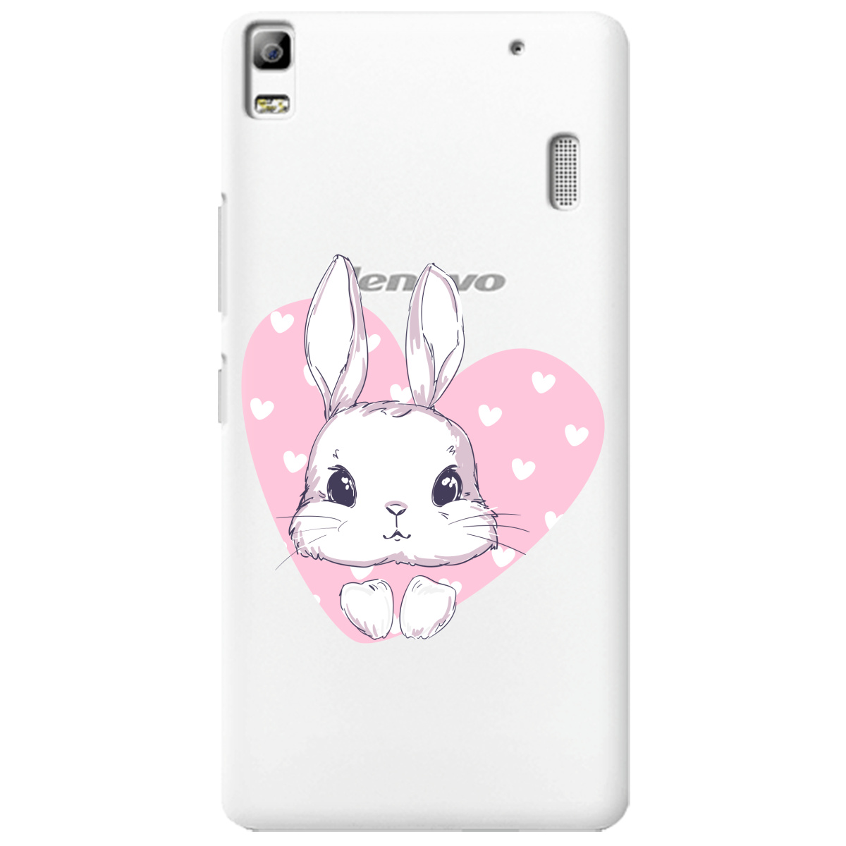 Чехол для Lenovo K3 Note / A7000 Cute bunny - фото 1