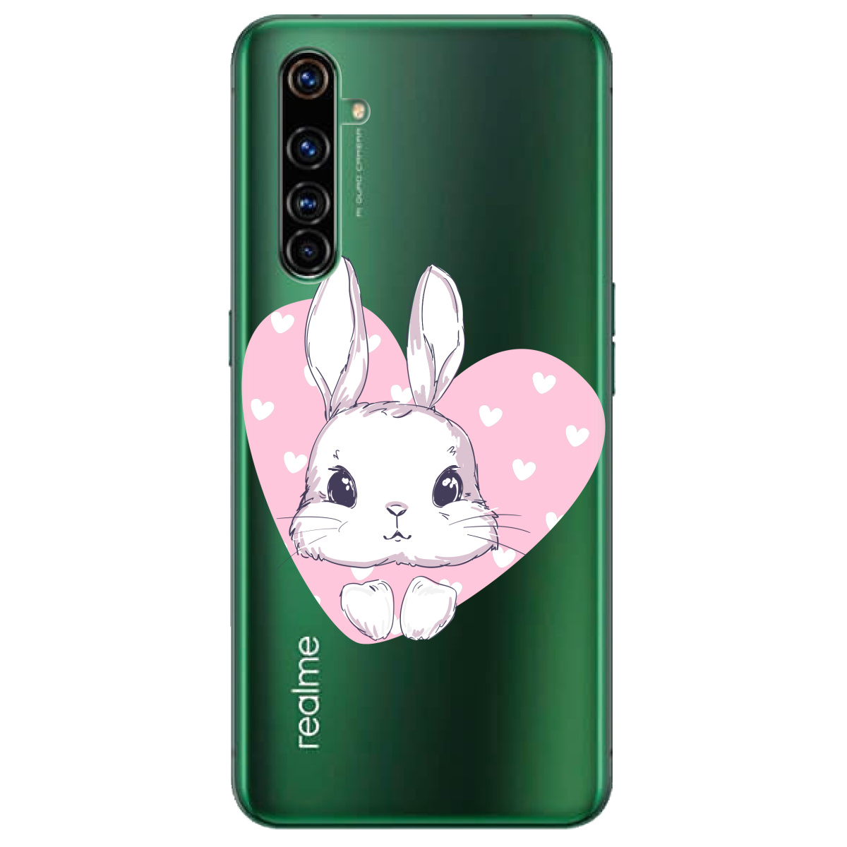 Чехол для Realme X50 Pro Cute bunny - фото 1