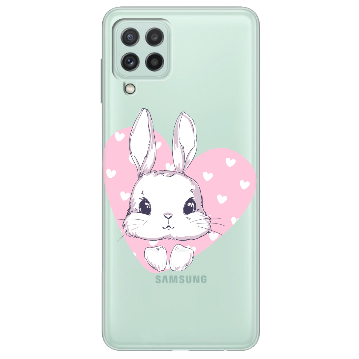 Чохол для Samsung Galaxy M32 Cute bunny - фото 1