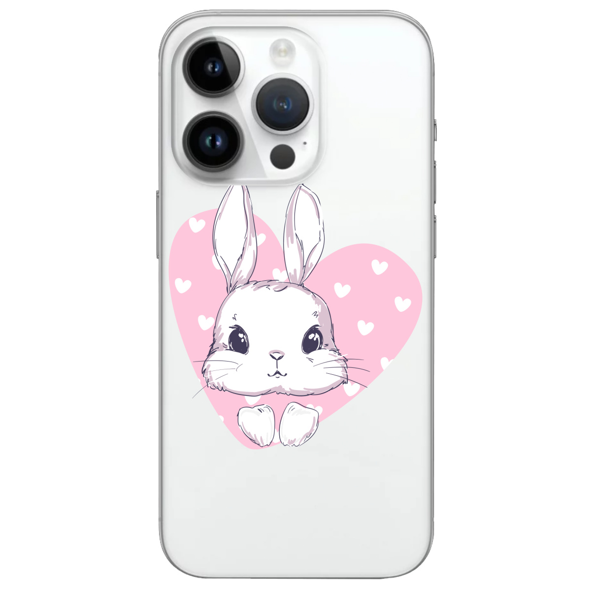 Чехол для Apple iPhone 14 Pro Cute bunny - фото 1