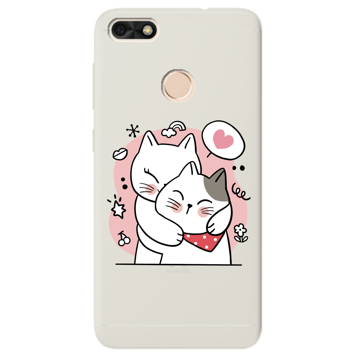 Чохол для Huawei Nova Lite 2017 напівпрозорий матовий soft touch Embrace - фото 1