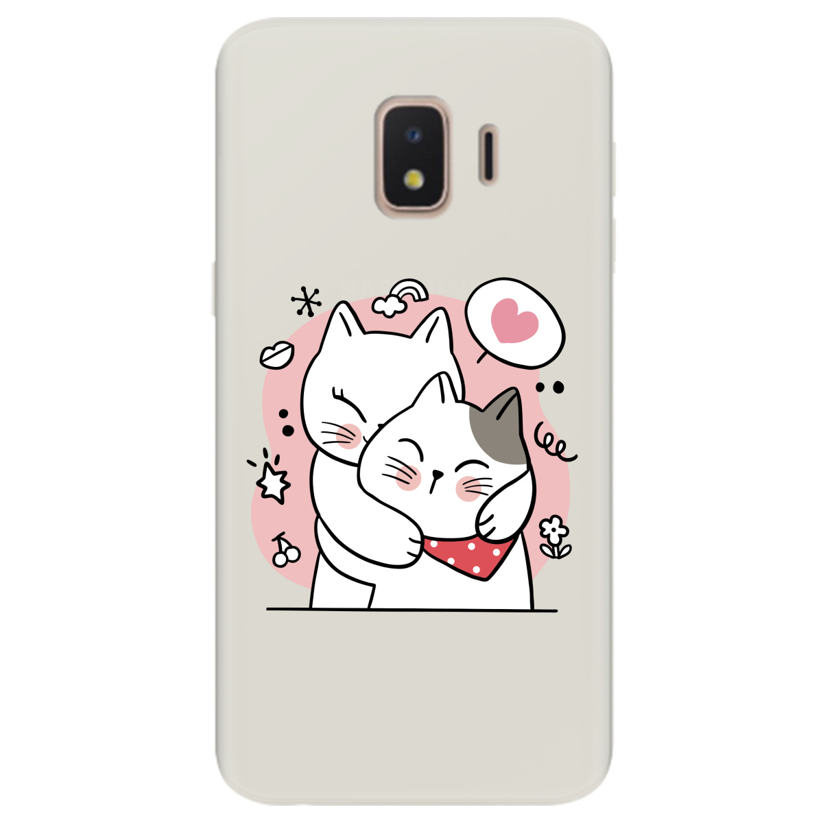 Чохол для Samsung Galaxy J2 Core 2018 напівпрозорий матовий soft touch Embrace - фото 1