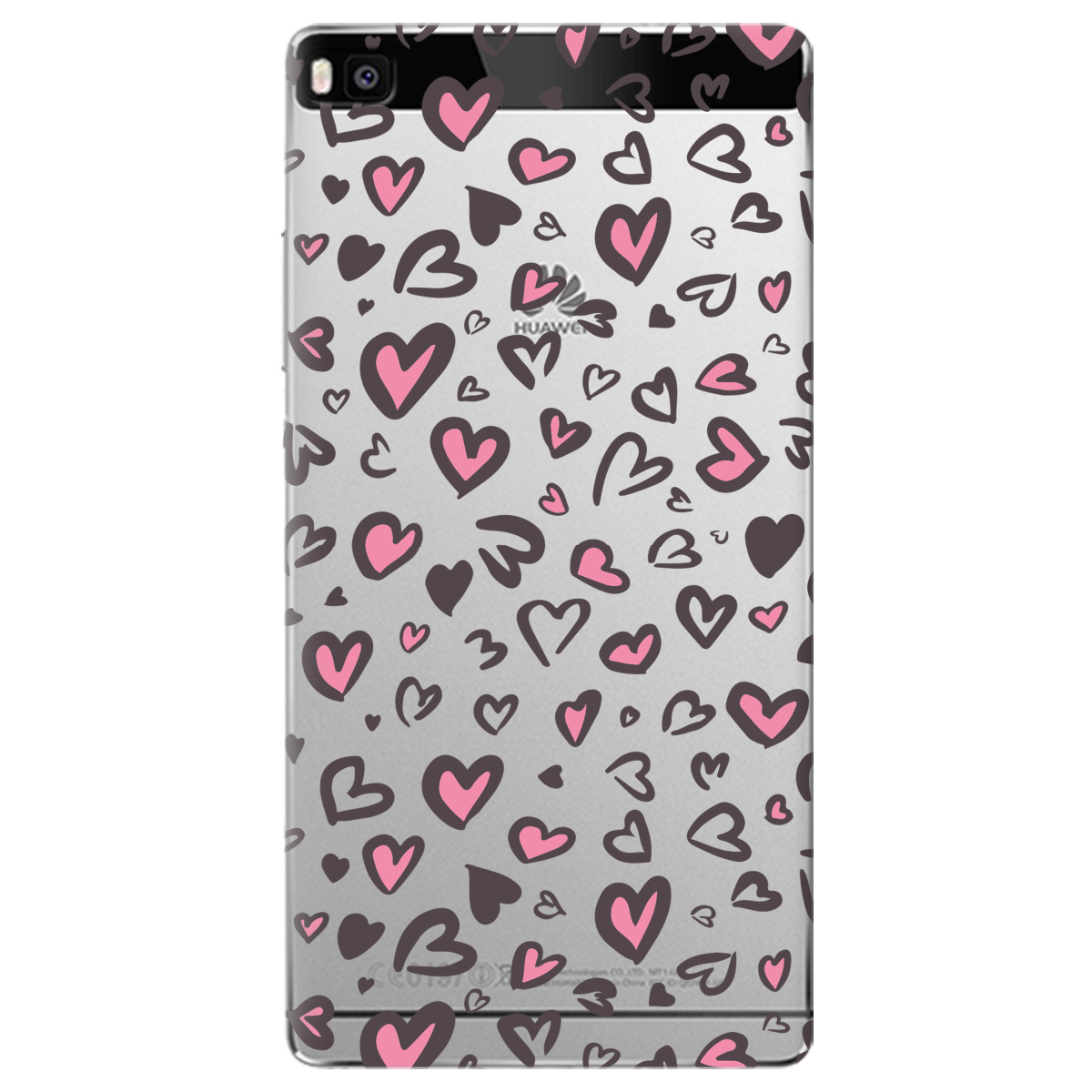 Чехол для Huawei P8 Leopard in love - фото 1
