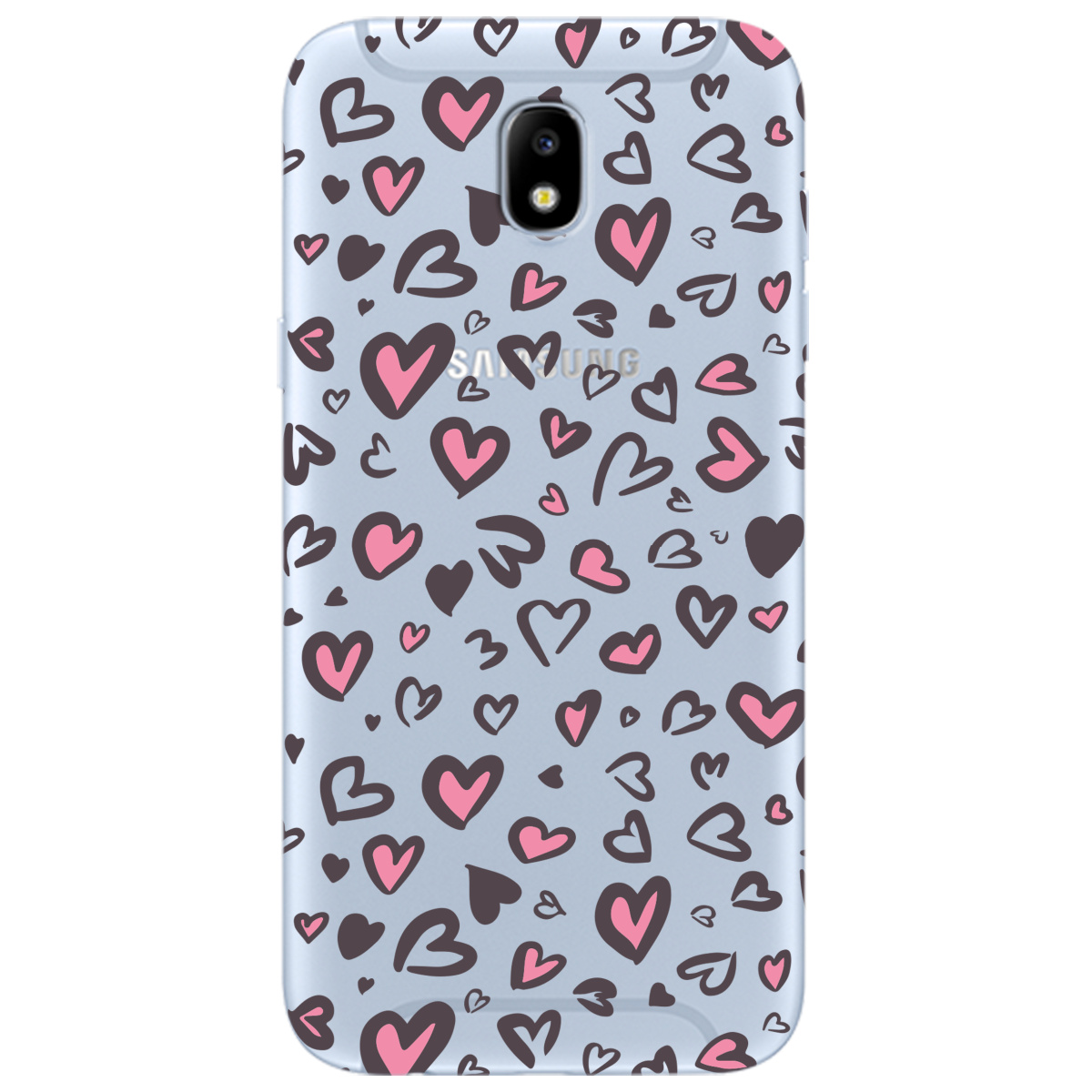 Чехол для Samsung Galaxy J5 2017 Leopard in love - фото 1