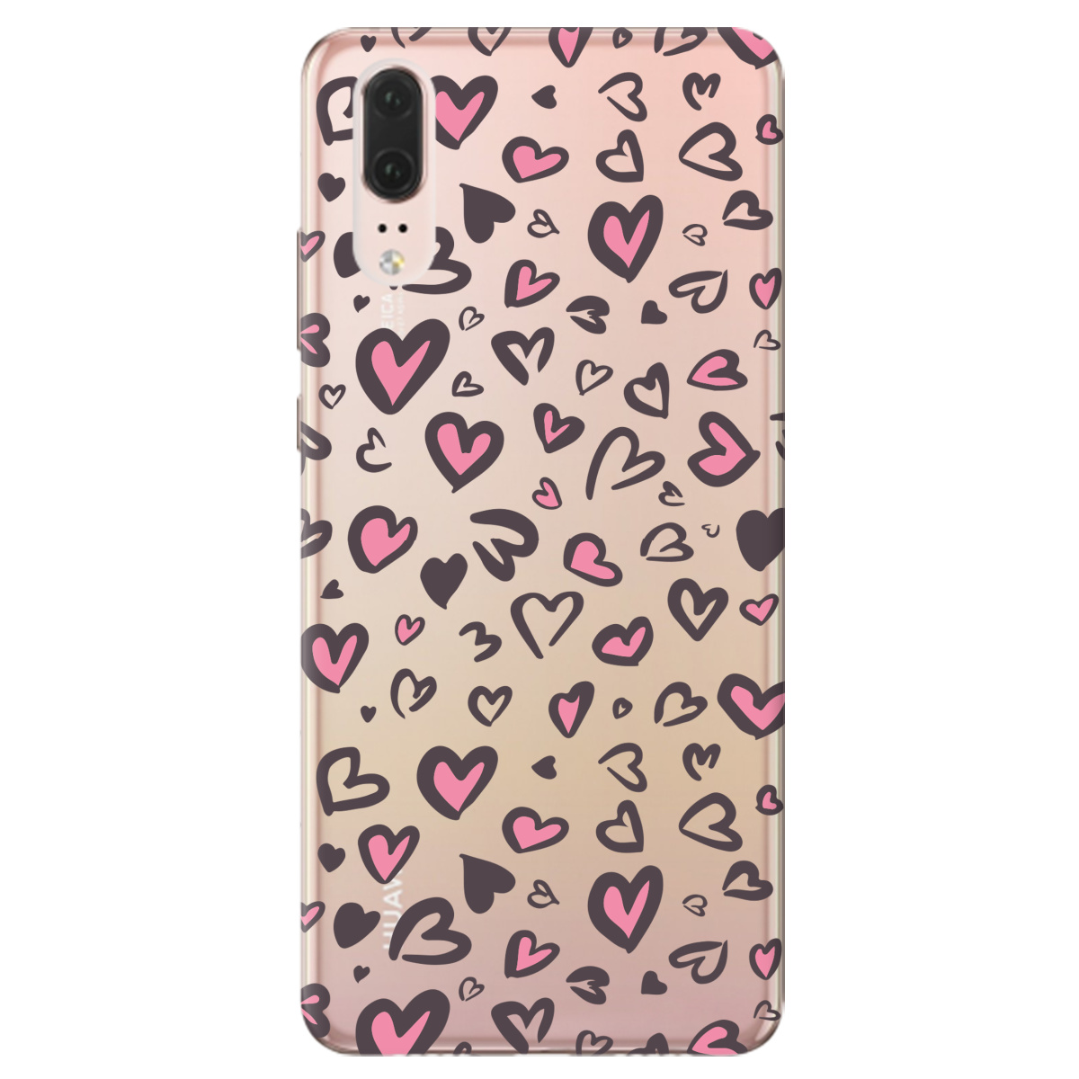 Чехол для Huawei P20 Leopard in love - фото 1