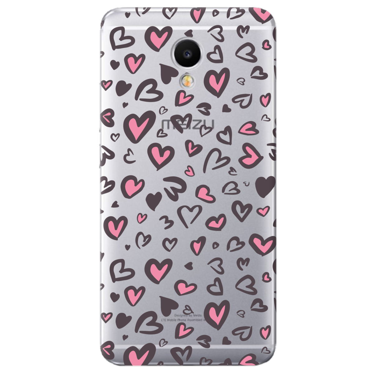 Чехол для Meizu 15 Lite Leopard in love - фото 1