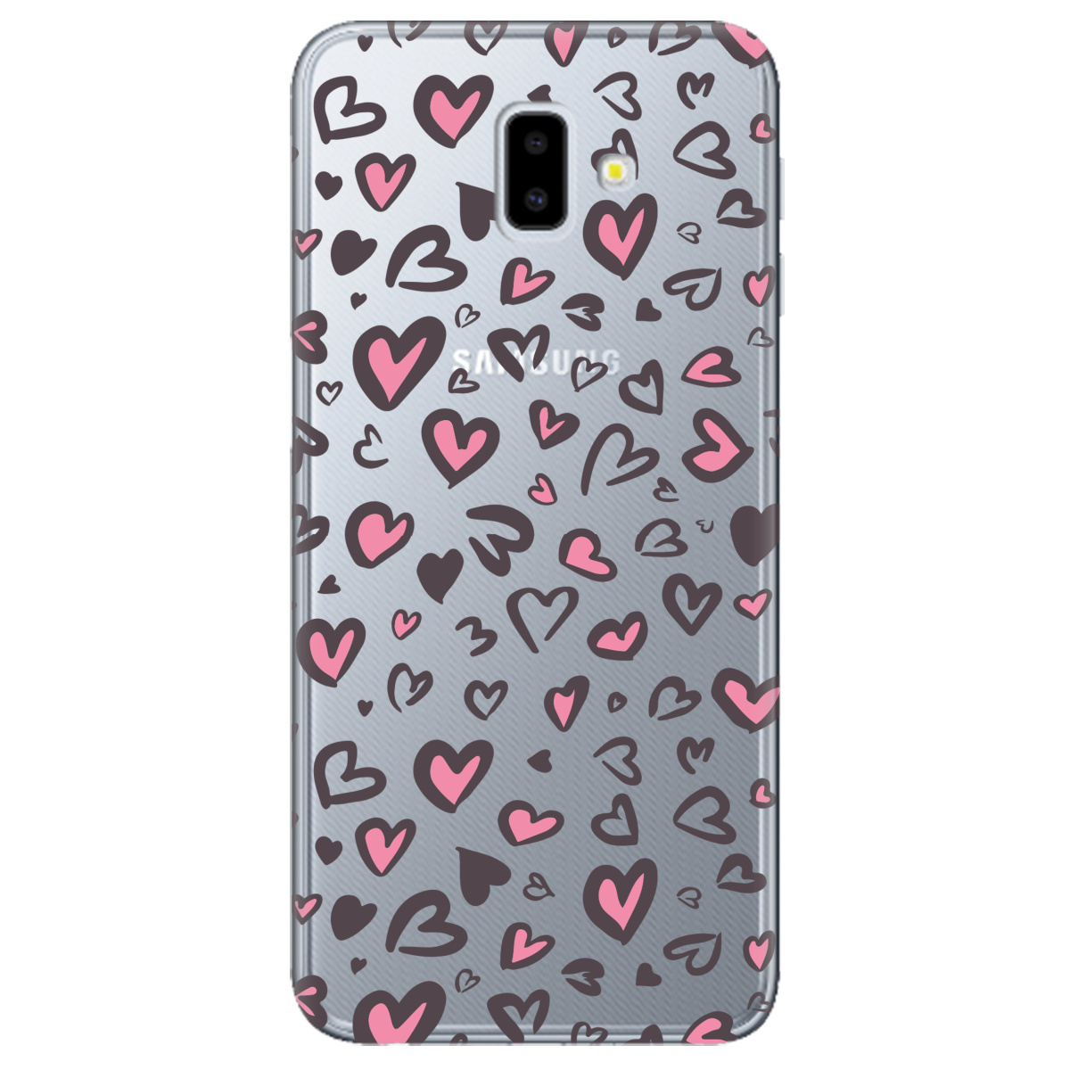 Чехол для Samsung Galaxy J6 Plus 2018 Leopard in love - фото 1