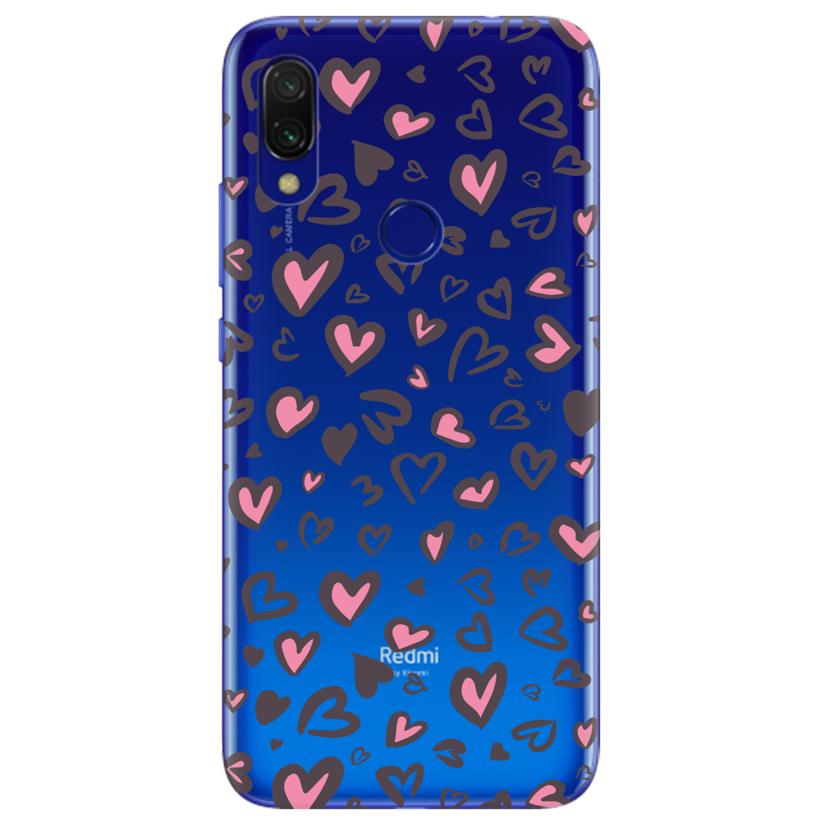 Чехол для Xiaomi Redmi 7 Leopard in love - фото 1