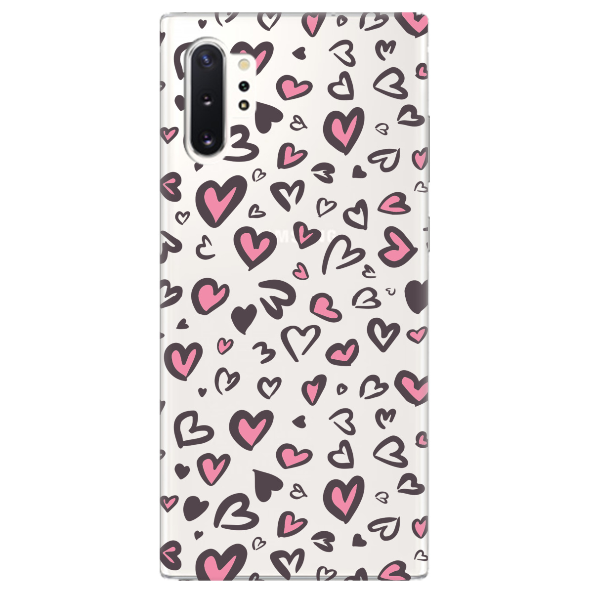 Чехол для Samsung Galaxy Note 10 Plus Leopard in love - фото 1