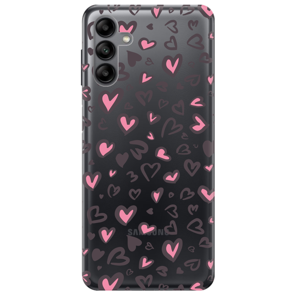 Чехол для Samsung Galaxy A04s Leopard in love - фото 1