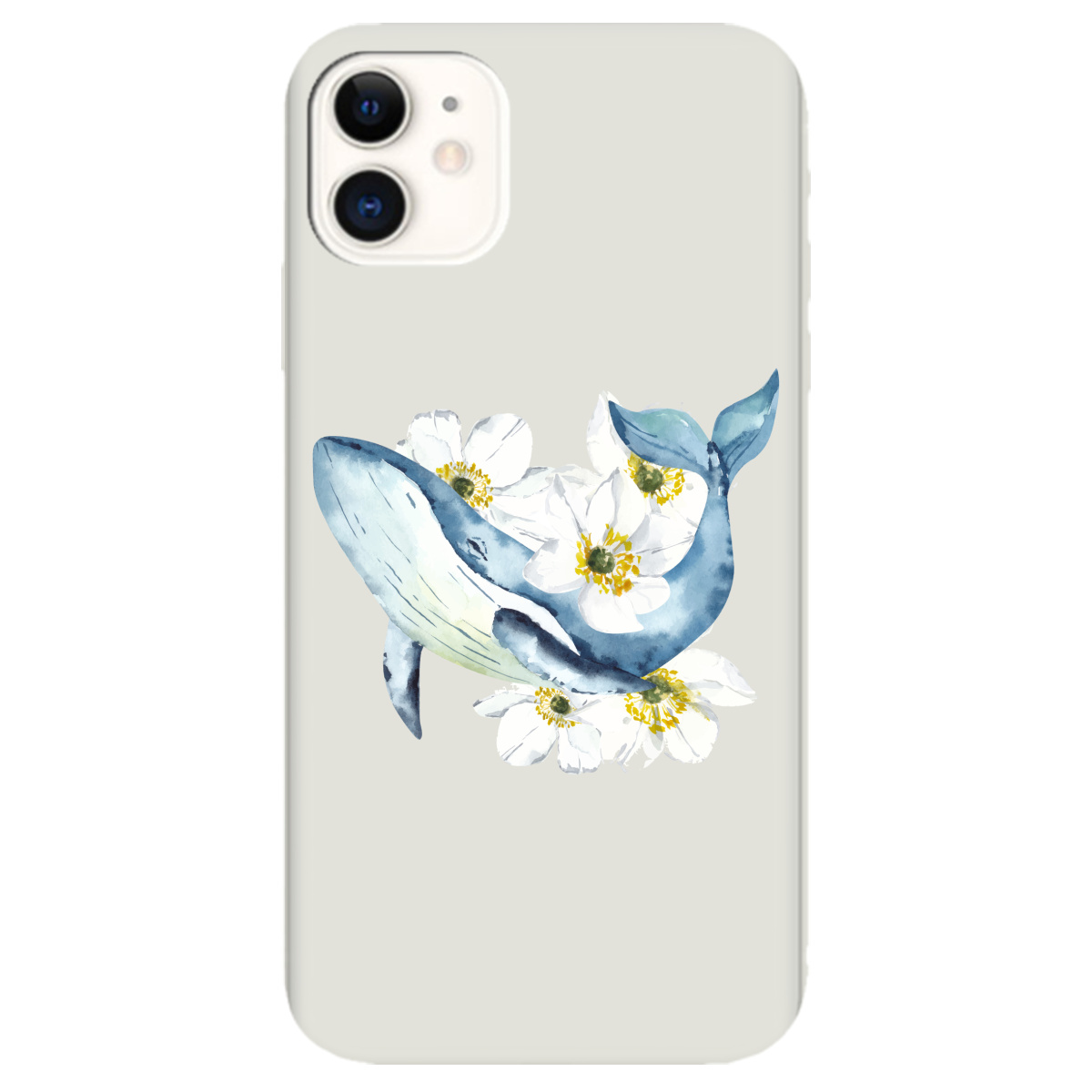 Чохол для Apple iPhone 11 напівпрозорий матовий soft touch Кит - фото 1