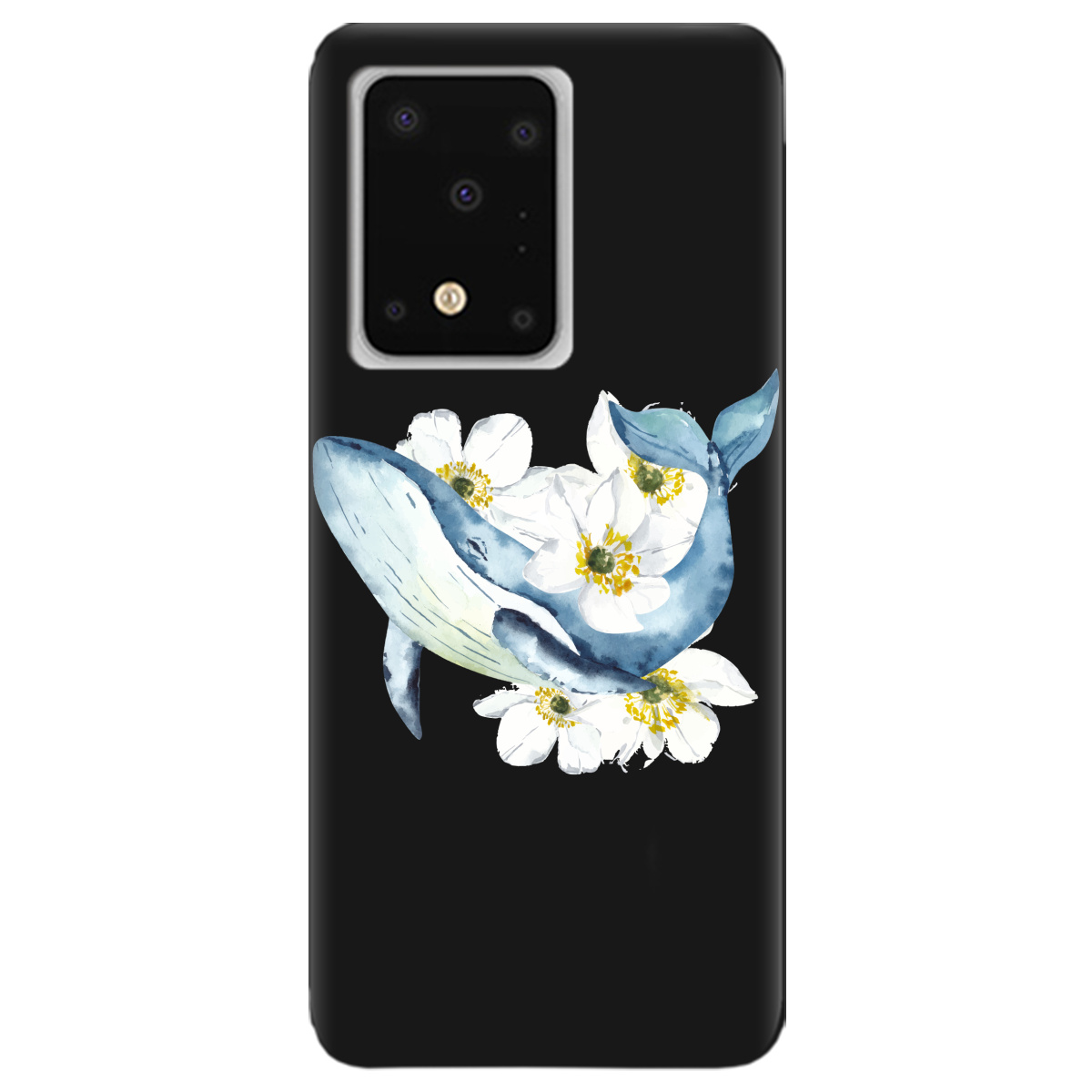 Чехол для Samsung Galaxy S11 черный матовый soft touch Кит - фото 1