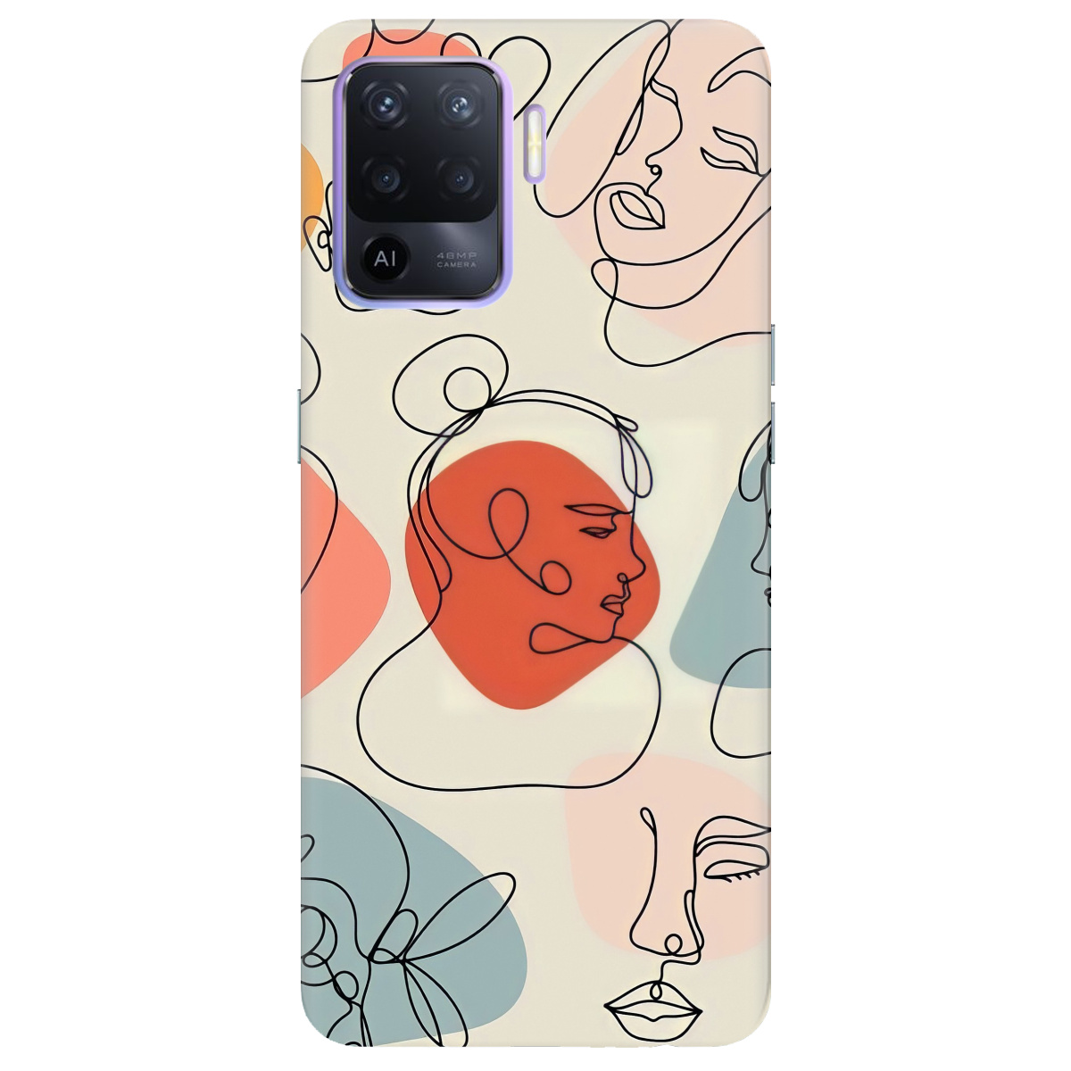Чехол для Oppo Oppo A94 4G Pastel - фото 1