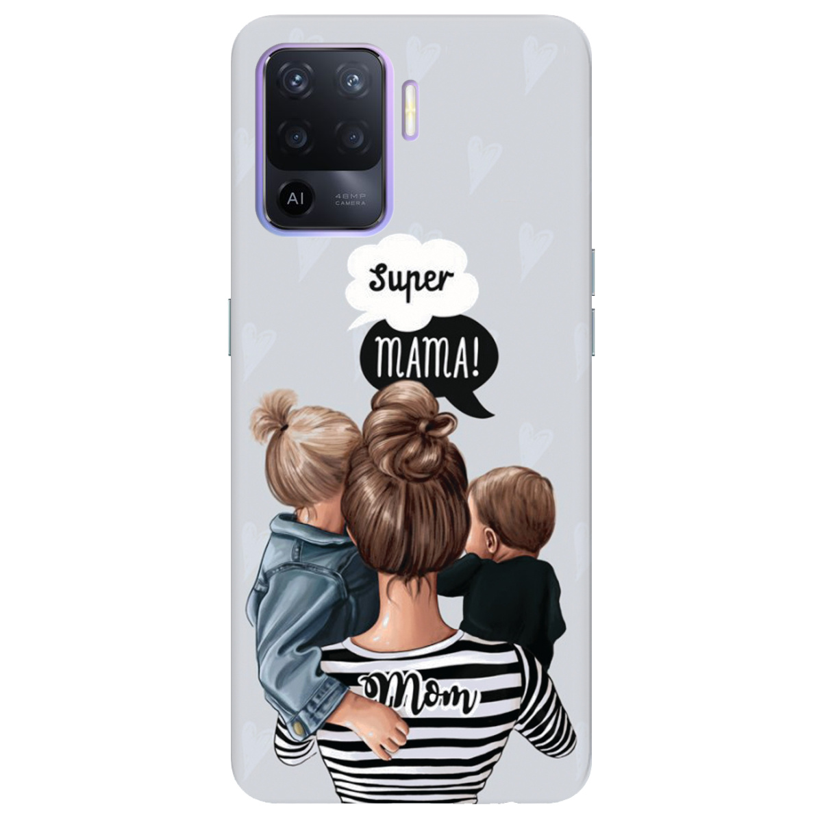 Чехол для Oppo Oppo A94 4G Super Mama - фото 1