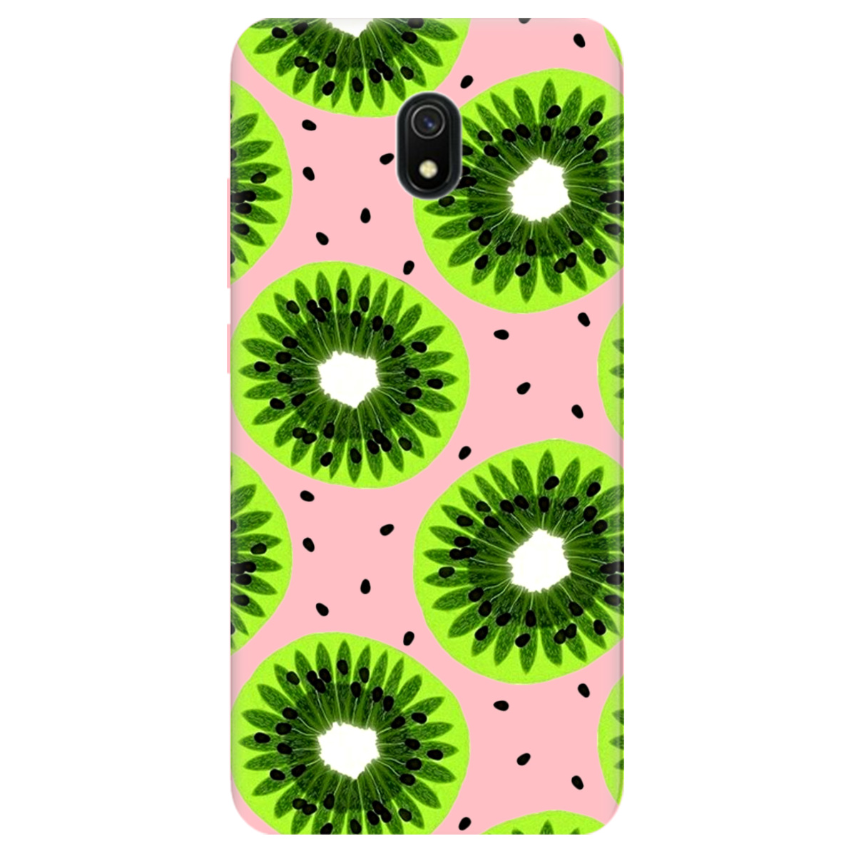 Чехол для Xiaomi Redmi 8A нежно-розовый матовый soft touch Kiwi - фото 1