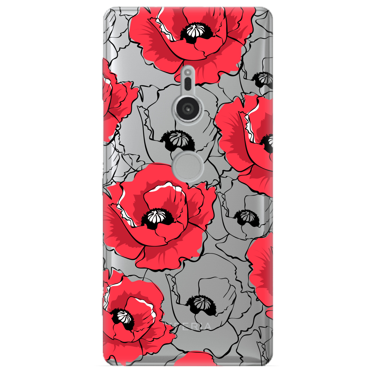 Чехол для SONY Xperia XZ2 Red poppy - фото 1