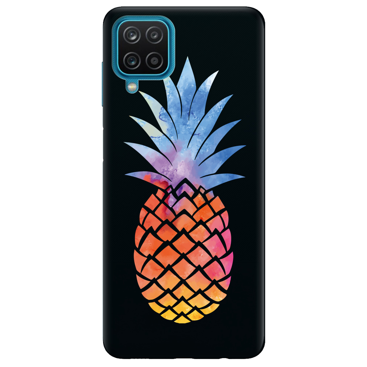 Чехол для Samsung Galaxy A12 5G Ananas - фото 1