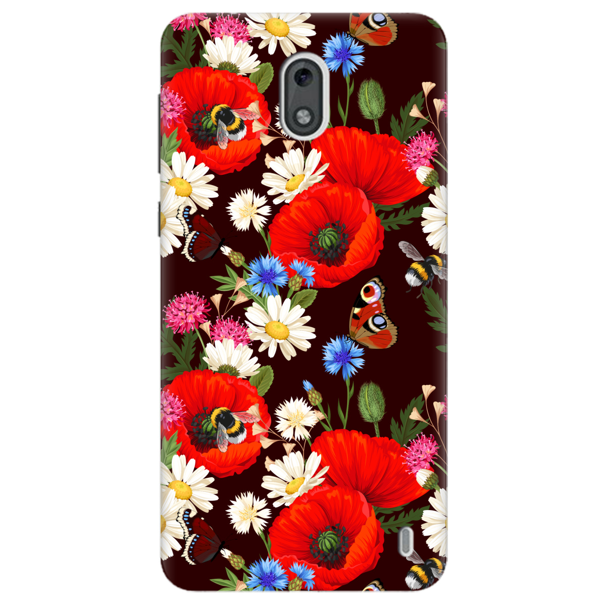 Чехол для Nokia 2 Лугові квіти - фото 1