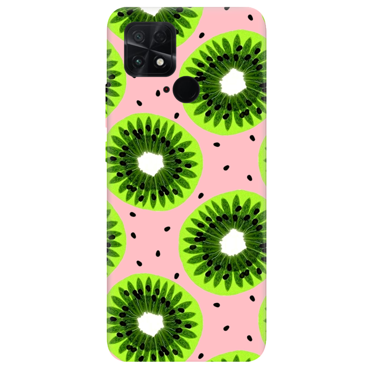 Чехол для Xiaomi Poco C40 нежно-розовый матовый soft touch Kiwi - фото 1