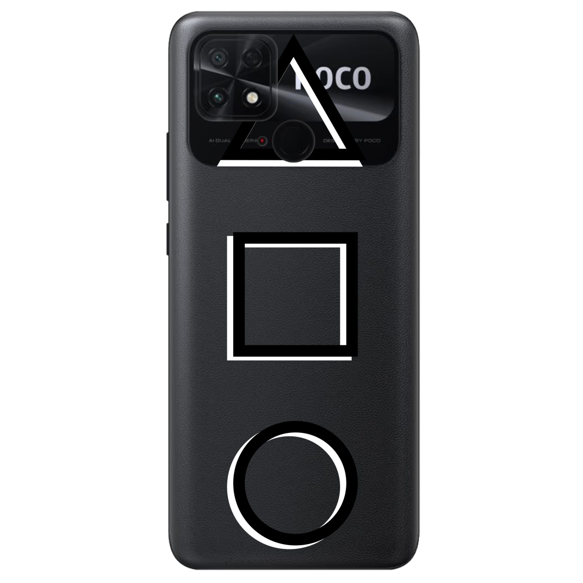 Чехол для Xiaomi Poco C40 Squid games - фото 1