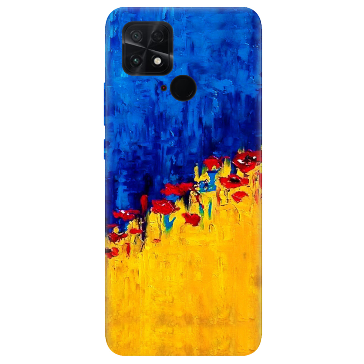 Чехол для Xiaomi Poco C40 Маки - фото 1