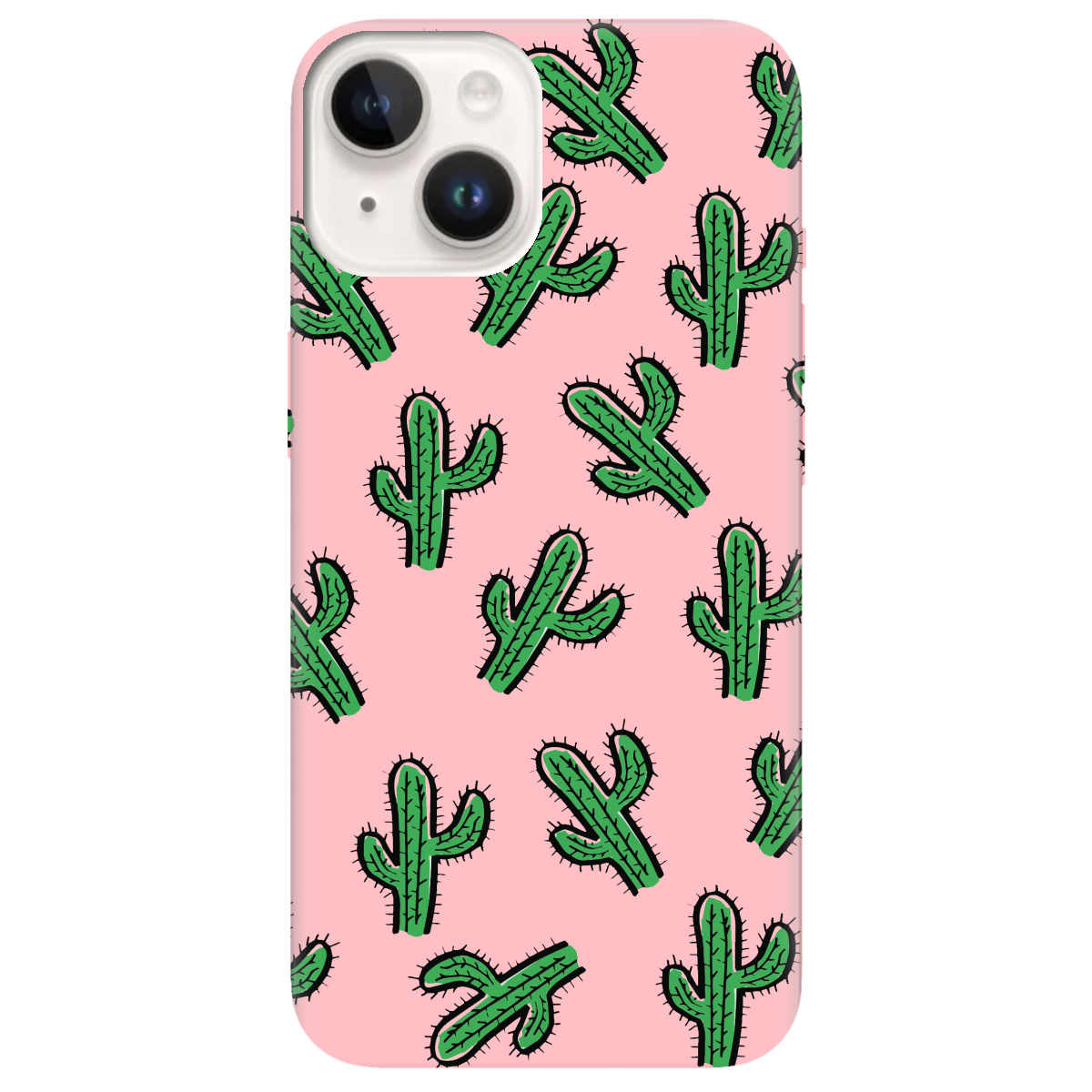 Чехол для Apple iPhone 14 Plus нежно-розовый матовый soft touch Mexico - фото 1