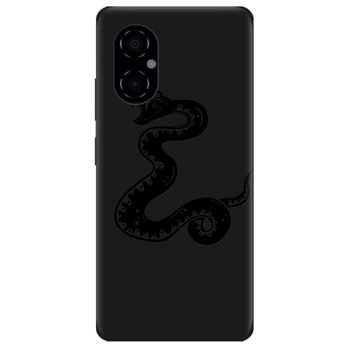 Чохол для Xiaomi Poco M4 5G чорний матовий soft touch Сobra - фото 1