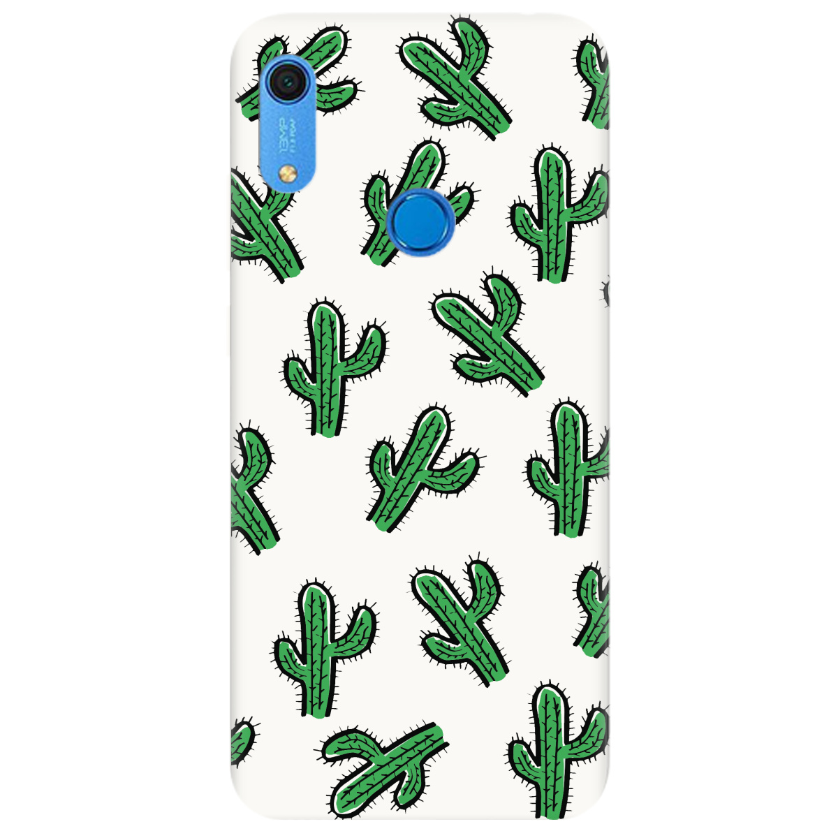 Чехол для Huawei Y6s 2019 белый матовый soft touch Mexico - фото 1