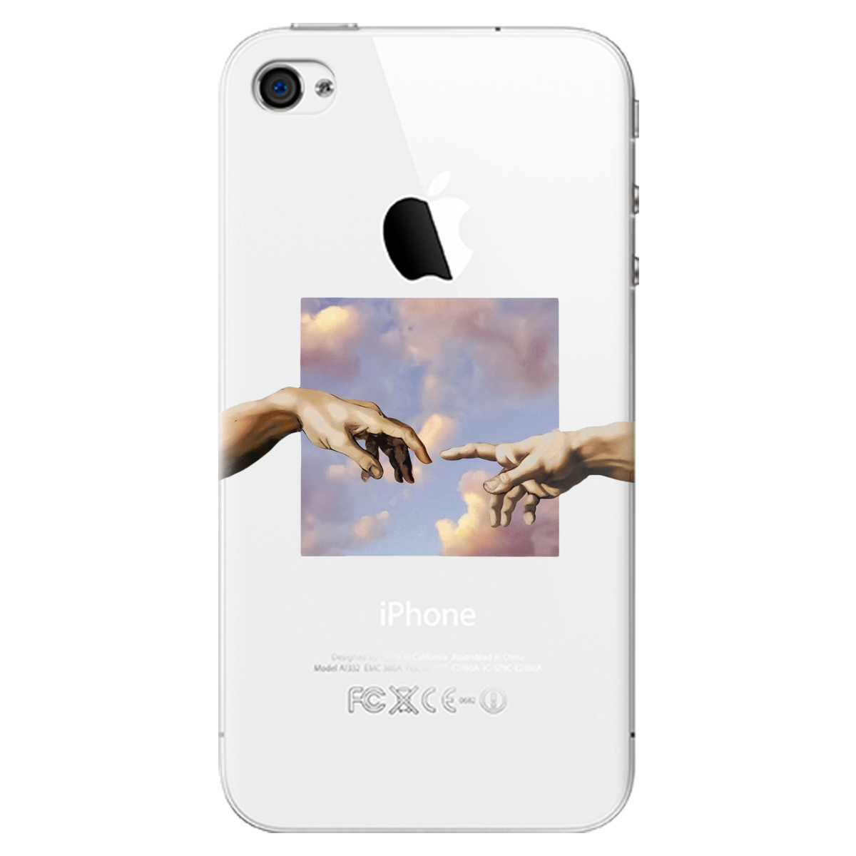 Чохол для Apple iPhone 4/4S Hands - фото 1