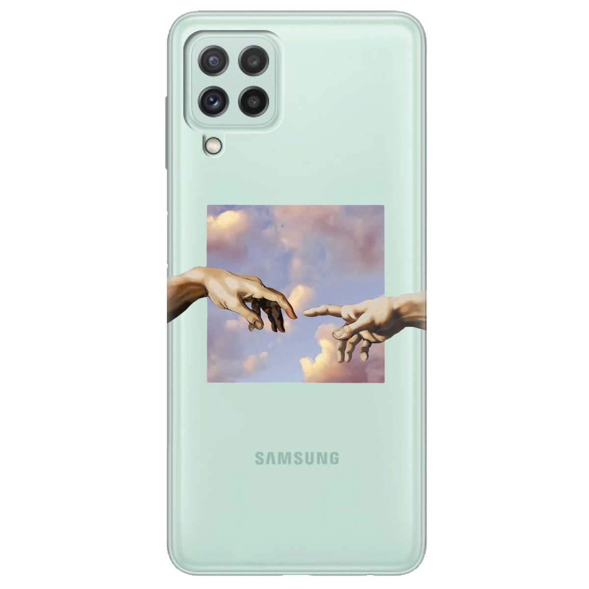 Чехол для Samsung Galaxy A22 4G Hands - фото 1