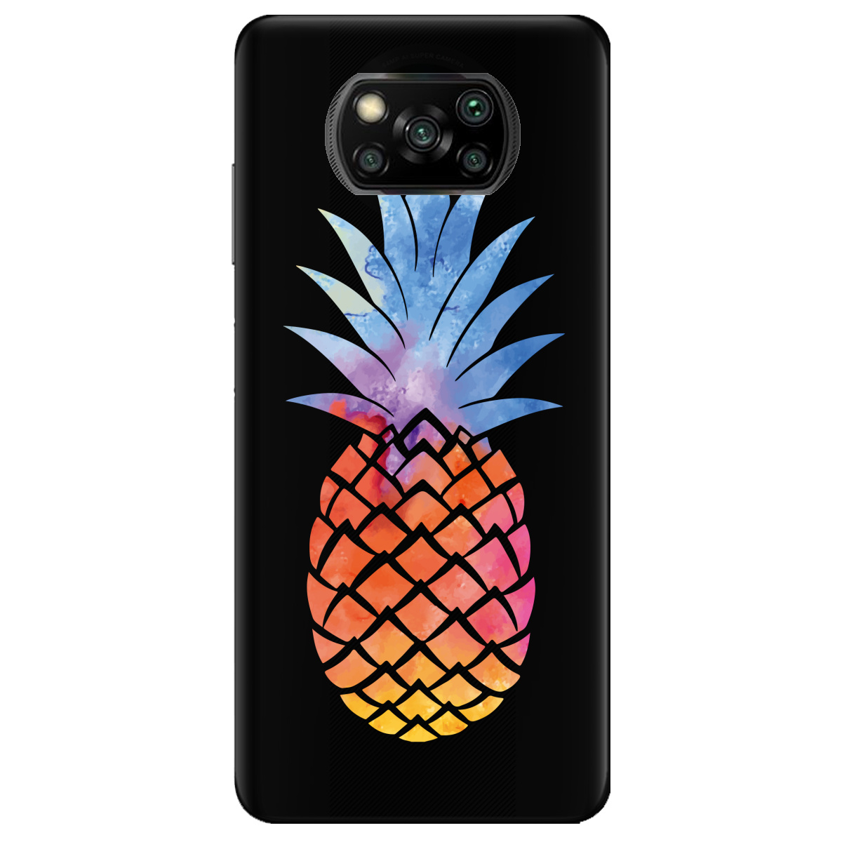 Чехол для Xiaomi Poco X3 Pro Ananas - фото 1