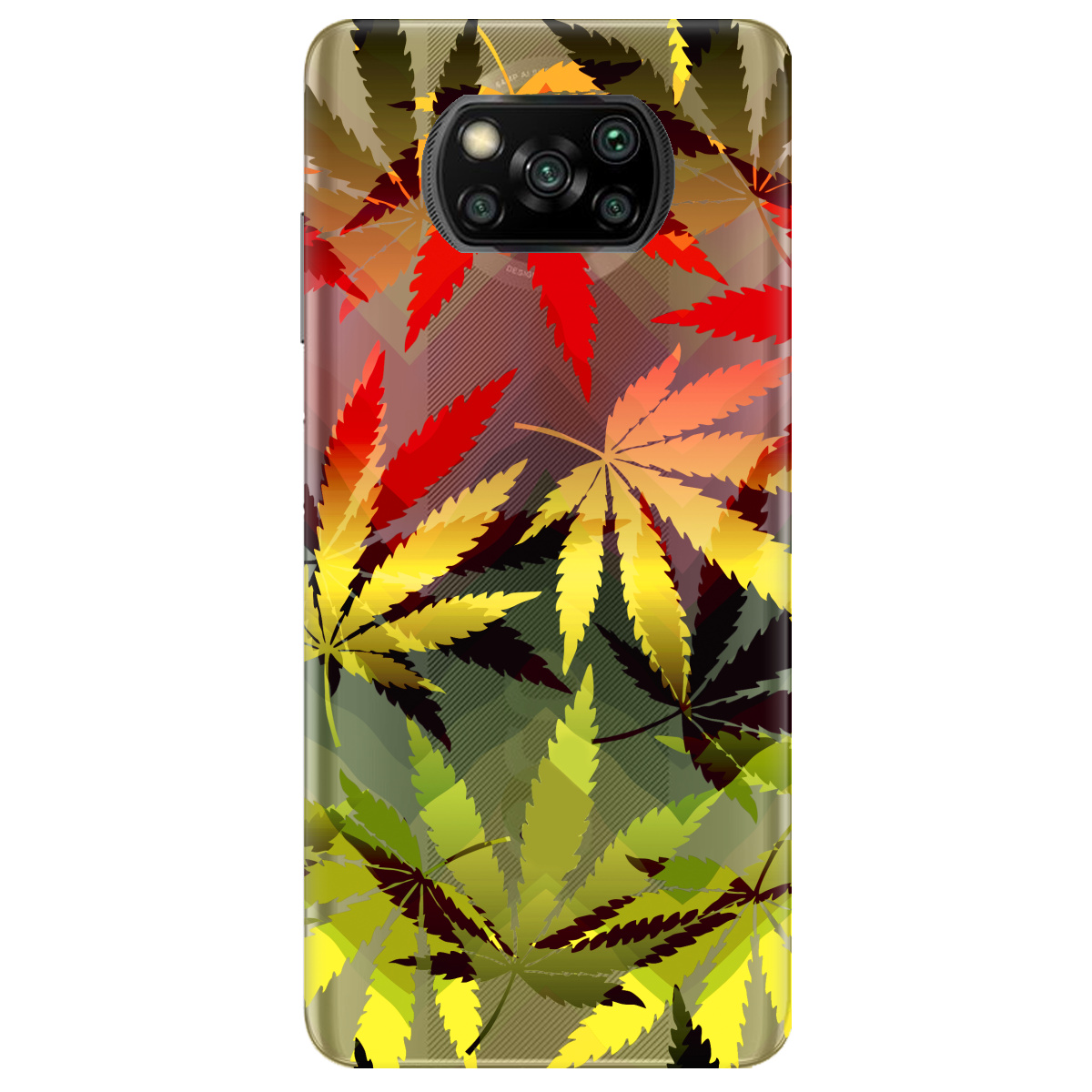 Чехол для Xiaomi Poco X3 Pro Folium - фото 1