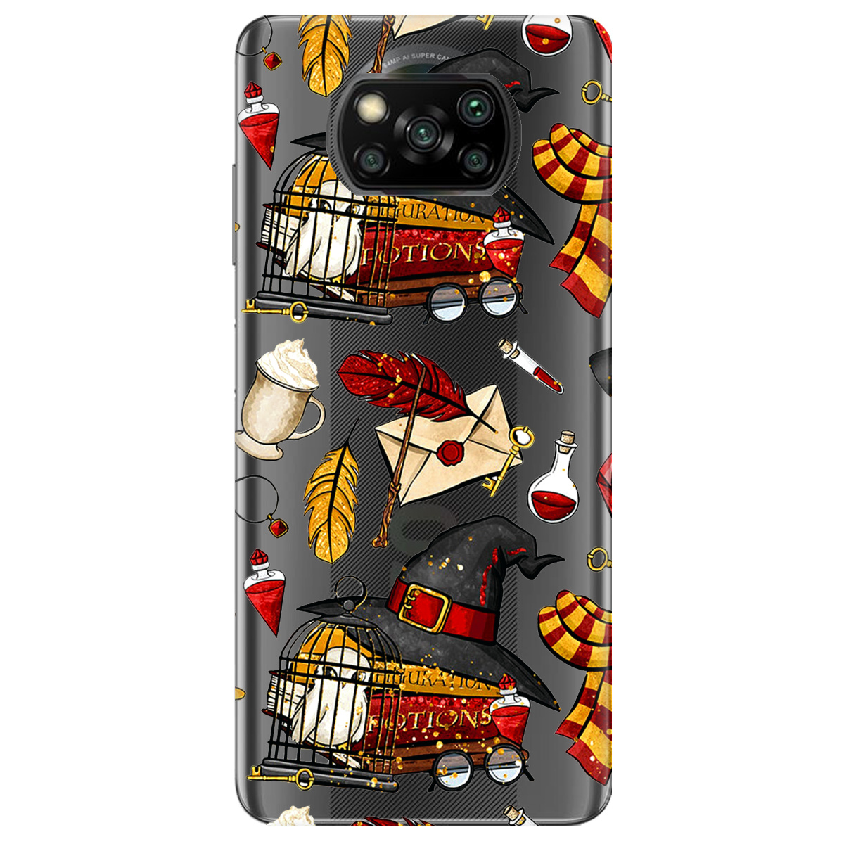 Чехол для Xiaomi Poco X3 Pro Hogwarts - фото 1