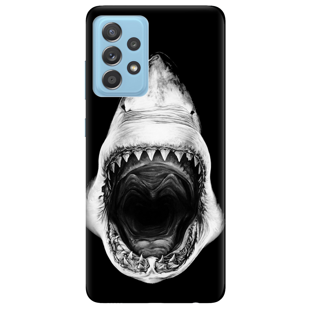 Чехол для Samsung Galaxy A52s Dark shark - фото 1