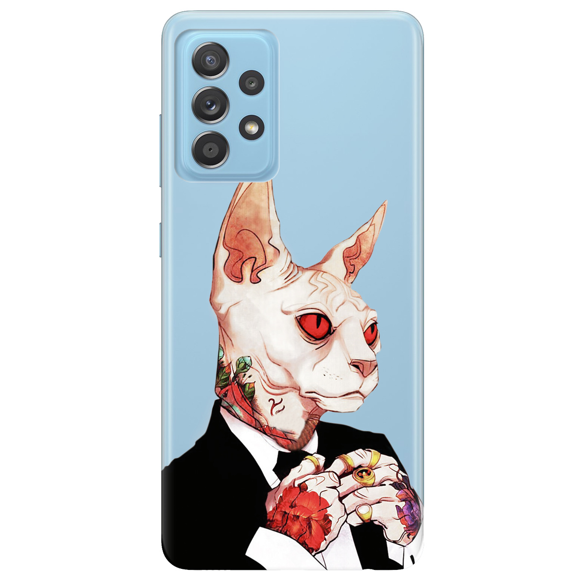 Чохол для Samsung Galaxy A52s Mister cat - фото 1