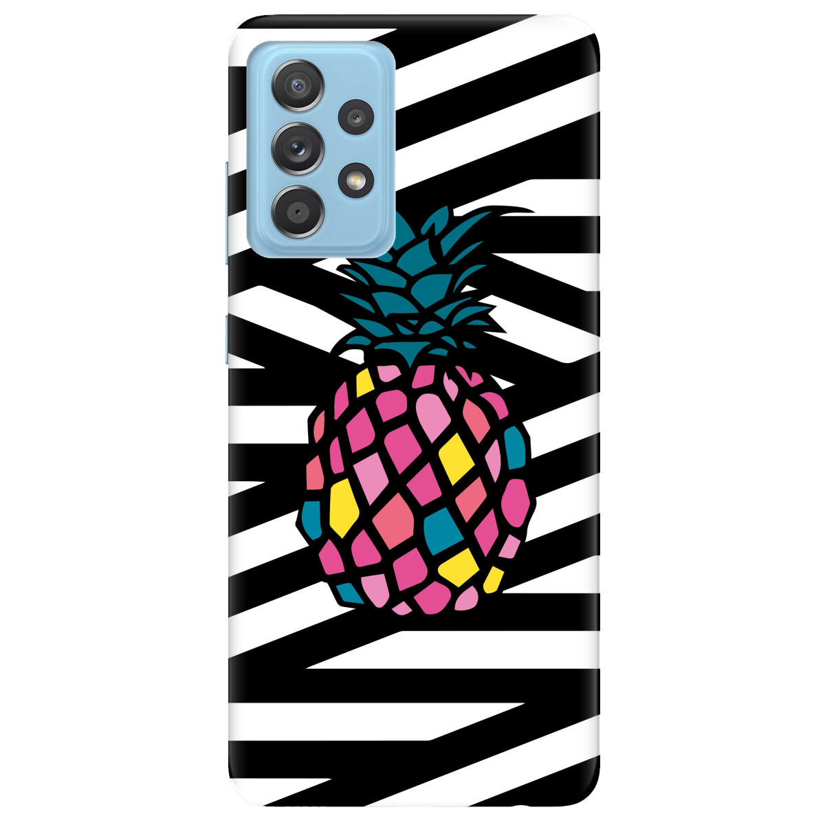 Чехол для Samsung Galaxy A52s Pineapple - фото 1