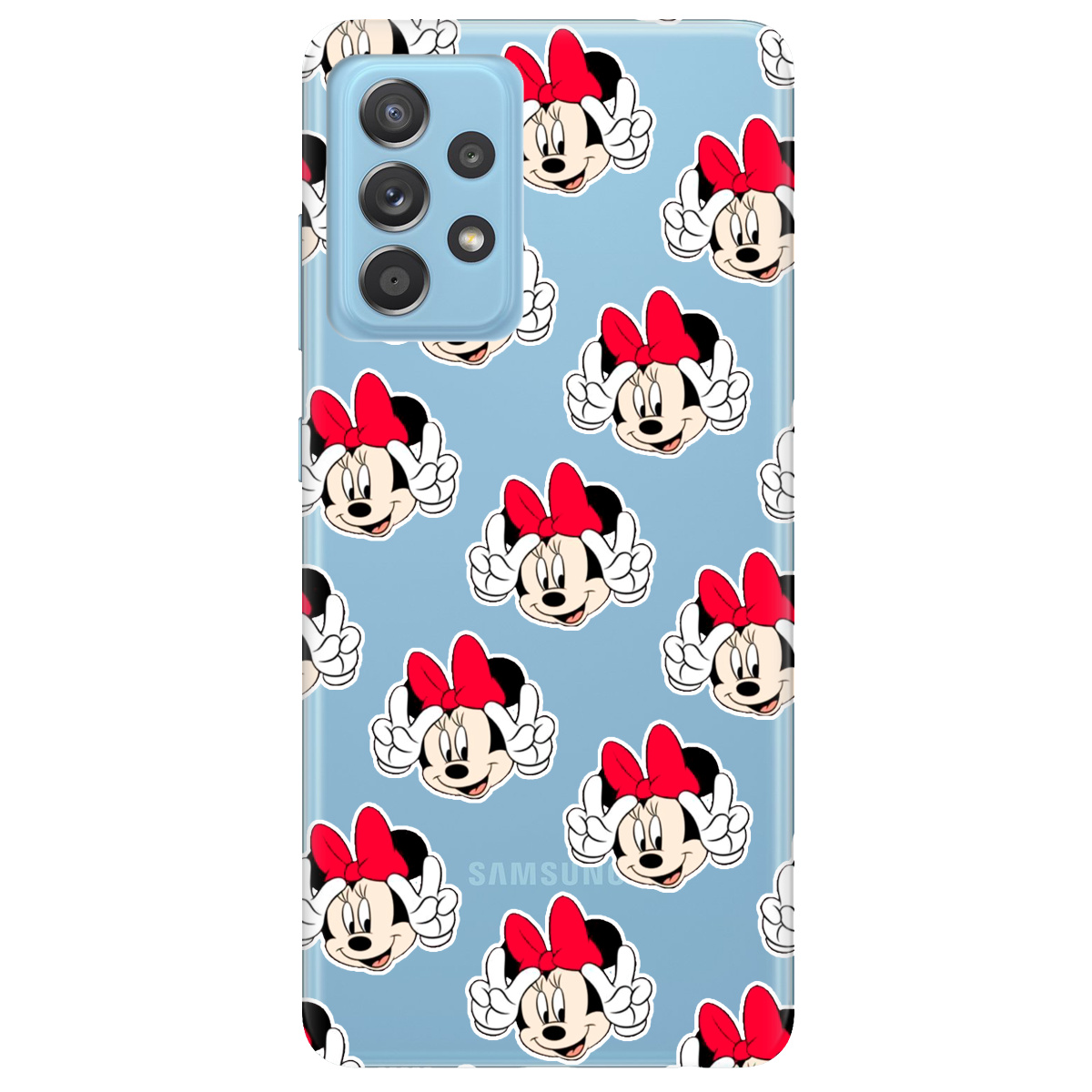 Чехол для Samsung Galaxy A52s Minnie Mouse - фото 1