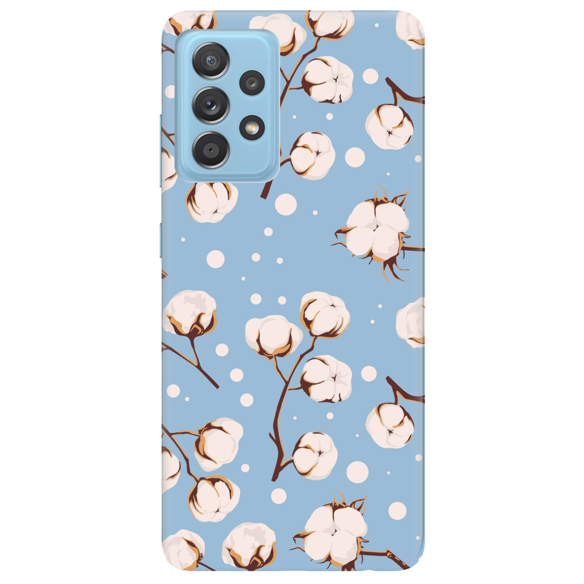 Чехол для Samsung Galaxy A52s Квітка бавовни - фото 1