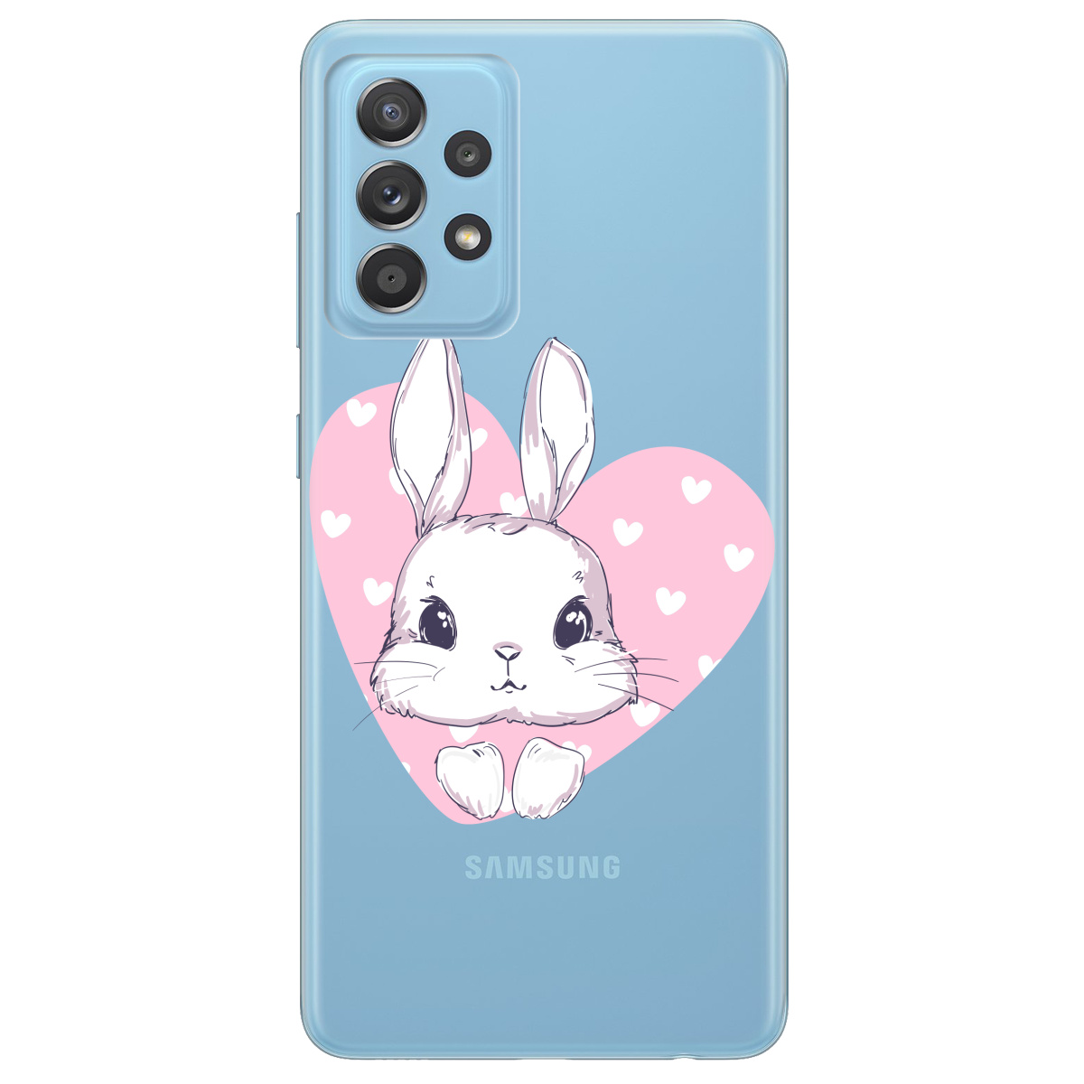 Чехол для Samsung Galaxy A52s Cute bunny - фото 1