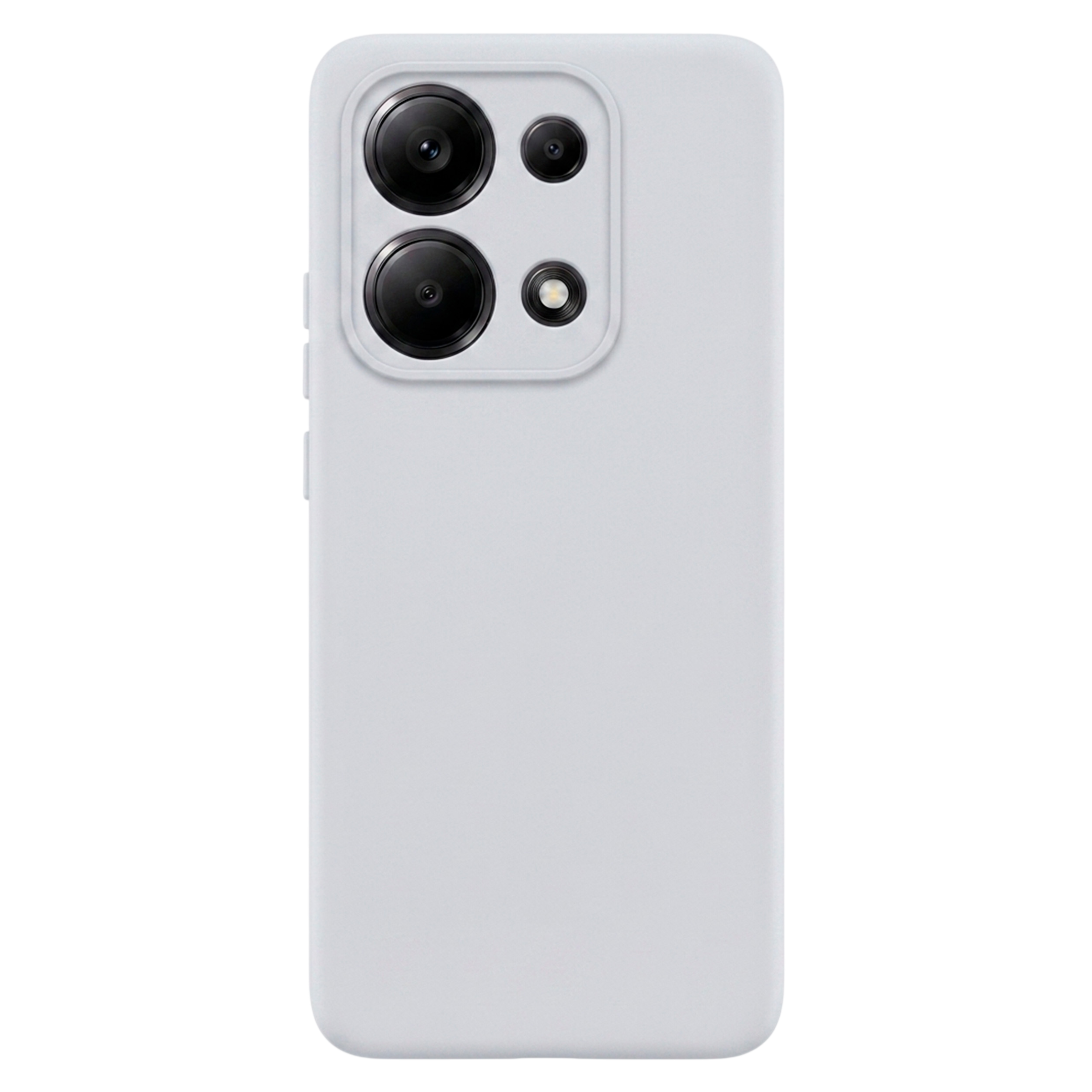 Чехол Velvet Pro белый для Xiaomi Poco M6 Pro 4G - фото 1 - Чехлы для телефонов